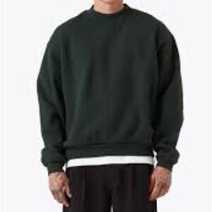 Zanerobe Box Crew Forest Heavyweight Cotton Sweatshirt Sz XL
